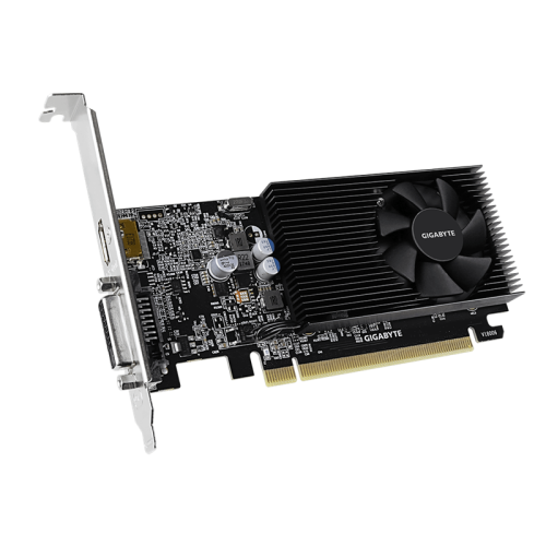 Видеокарта VGA GIGABYTE NVIDIA GeForce GT 1030 2GB, DDR4/64-bit, PCIe 3.0, 1xDVI-D, 1xHDMI 2.0, 1-slot