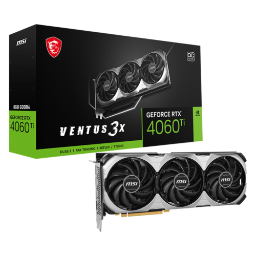 Видеокарта/ GeForce RTX 4060 Ti VENTUS 3X E 8G OC