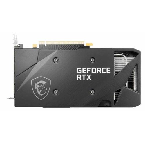 Видеокарта MSI PCI-E 4.0 RTX 3060 VENTUS 2X 12G OC NVIDIA GeForce RTX 3060 12Gb 192bit GDDR6 1680/15000 HDMIx1 DPx3 HDCP Ret [RTX 3060 VENTUS 2X 12G OC]