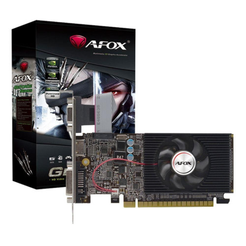 Видеокарта AFOX PCIE16 GT610 2GB DDR3 AF610-2048D3L7-V6