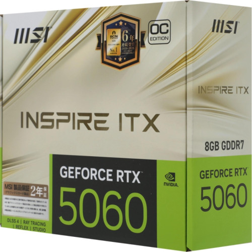 Видеокарта/ GeForce RTX 5060 8G INSPIRE ITX OC