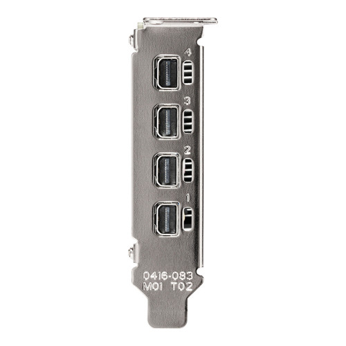 Видеокарта/ NVIDIA Quadro T600 4GB GDDR6 PCI-E x16 (LP bracket + ATX bracket + mDP-DP cables)