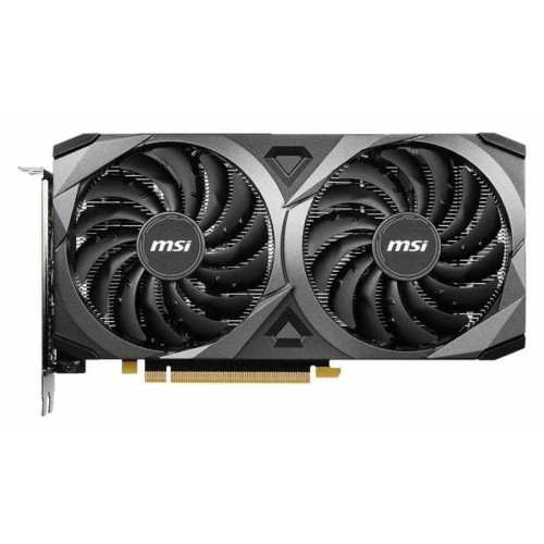 Видеокарта MSI PCI-E 4.0 RTX 3060 VENTUS 2X 12G OC NVIDIA GeForce RTX 3060 12Gb 192bit GDDR6 1680/15000 HDMIx1 DPx3 HDCP Ret [RTX 3060 VENTUS 2X 12G OC]