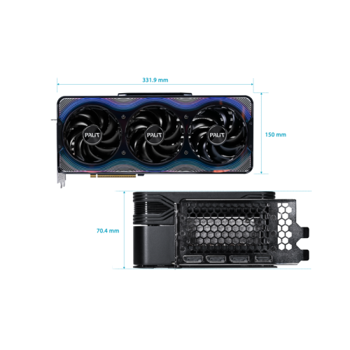 Видеокарта/ Palit GeForce RTX 5070 Ti GameRock