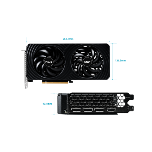 Видеокарта/ PA-RTX5060 DUAL OC 8GB PALIT