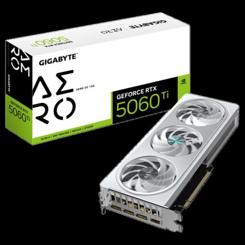 Видеокарта PCIE16 RTX5060TI 16GB GV-N506TAERO OC-16GD GIGABYTE