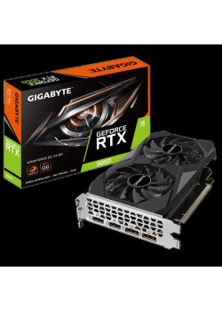 Видеокарта Gigabyte Bad Pack RTX3050 WINDFORCE OC V2 6GB GDDR6 96bit 2xDP 2xHDMI 2FAN RTL bp