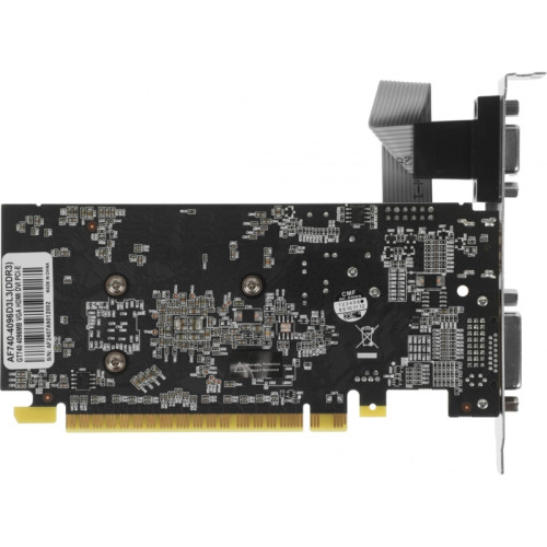 Видеокарта AFOX PCIE16 GT740 LP 4GB GDDR3 AF740-4096D3L3