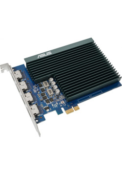 Видеокарта ASUS PCI-E GT730-4H-SL-2GD5 NVIDIA GeForce GT 730 2Gb 64bit GDDR5 902/5010 HDMIx4 HDCP Ret [GT730-4H-SL-2GD5]