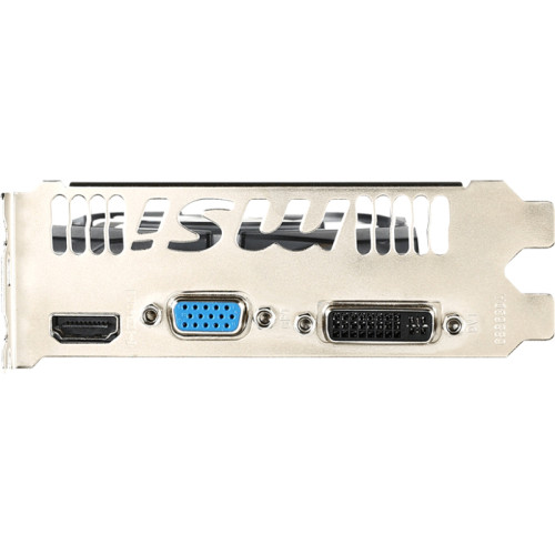 Видеокарта VGA MSI NVIDIA GeForce GT N730-2GD3V3 2GB, DDR3/128-bit, PCIe 2.0, 1xD-Sub, 1xHDMI 1.4, 1xDVI-I, 1-slot