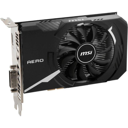 Видеокарта MSI PCI-E GT 1030 AERO ITX 4GD4 OC NVIDIA GeForce GT 1030 4Gb 64bit DDR4 2100/2100 HDMIx1 HDCP Ret [GT 1030 AERO ITX 4GD4 OC]