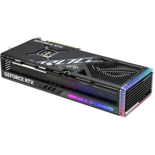 Видеокарта Asus PCI-E 4.0 ROG-STRIX-RTX4090-O24G-GAMING NVIDIA GeForce RTX 4090 24Gb 384bit GDDR6X 2610/21000 HDMIx2 DPx3 HDCP Ret