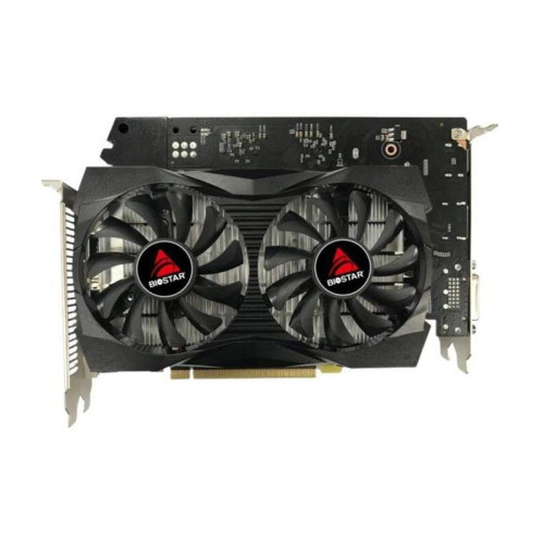 Видеокарта Biostar PCI-E VN1055XF41 NVIDIA GeForce GTX 1050 4Gb 128bit GDDR5 1354/7000 DVIx1 HDMIx1 DPx1 HDCP Ret [VN1055XF41]