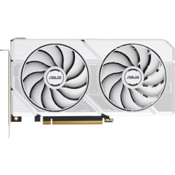 Видеокарта Asus PCI-E 5.0 DUAL-RTX5060-O8G-WHITE NVIDIA GeForce RTX 5060 8Gb 128bit GDDR7 2602/28000 HDMIx1 DPx3 HDCP Ret