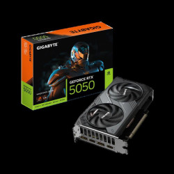 Видеокарта Gigabyte RTX5050 WINDFORCE OC 8GB GDDR6 128bit 2xDP 2xHDMI 2FAN RTL