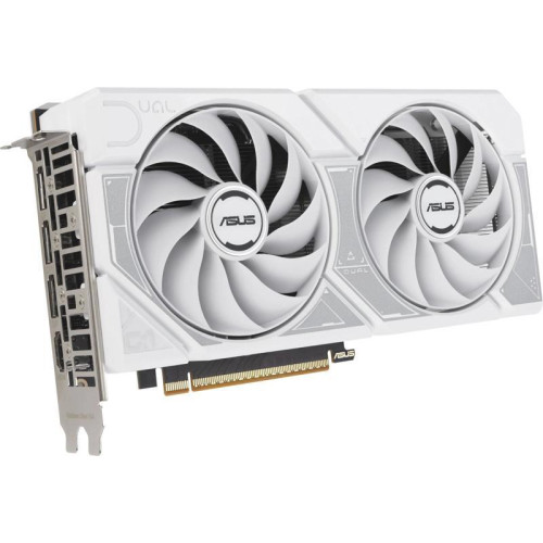 Видеокарта Asus PCI-E 5.0 DUAL-RTX5060-O8G-WHITE NVIDIA GeForce RTX 5060 8Gb 128bit GDDR7 2602/28000 HDMIx1 DPx3 HDCP Ret Видеокарта Asus PCI-E 5.0 DUAL-RTX5060-O8G-WHITE NVIDIA GeForce RTX 5060 8Gb 128bit GDDR7 2602/28000 HDMIx1 DPx3 HDCP Ret
