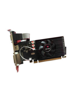 Видеокарта VGA AFOX NVIDIA Geforce G210 LP 512MB, DDR3/64-bit, PCIe 2.0, 1xDVI-I, 1xHDMI, 1xD-Sub, 1-slot