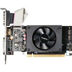 Видеокарта Gigabyte PCI-E GV-N710D3-2GL 2.0 NVIDIA GeForce GT 710 2Gb 64bit DDR3 954/1600 DVIx1 HDMIx1 CRTx1 HDCP Ret low profile [GV-N710D3-2GL 2.0]