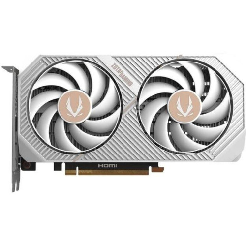 Видеокарта Zotac PCI-E 5.0 RTX 5060 TWIN EDGE OC WHITE ED NVIDIA GeForce RTX 5060 8Gb 128bit GDDR7 2527/28000 HDMIx1 DPx3 HDCP Ret