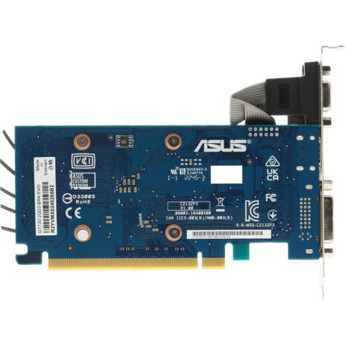 Видеокарта ASUS PCI-E GT730-2GD3-BRK-EVO NVIDIA GeForce GT 730 2Gb 64bit DDR3 902/1800 DVIx1 HDMIx1 CRTx1 HDCP Ret [GT730-2GD3-BRK-EVO]