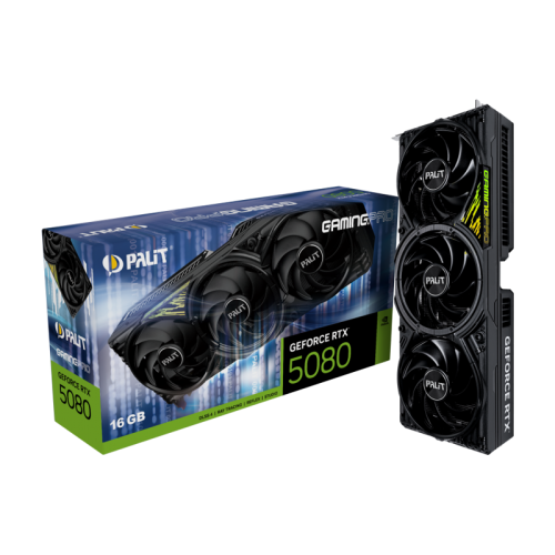 Видеокарта/ Palit GeForce RTX 5080 GamingPro [NE75080019T2-GB2031A]