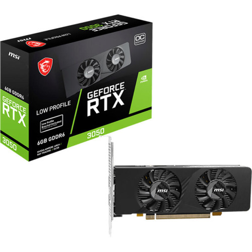Видеокарта/ GeForce RTX 3050 LP E 6G OC Видеокарта/ GeForce RTX 3050 LP E 6G OC