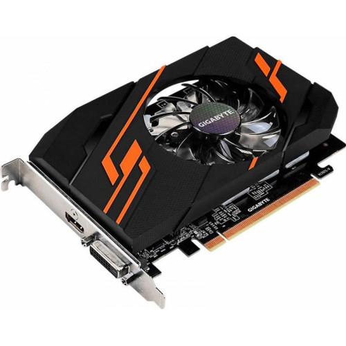 Видеокарта Gigabyte PCI-E GV-N1030OC-2GI NVIDIA GeForce GT 1030 2Gb 64bit GDDR5 1265/6008 HDMIx1 HDCP Ret [GV-N1030OC-2GI]