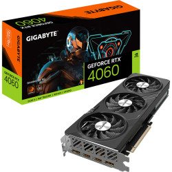 GV-N4060GAMING OC-8GD VGA GIGABYTE NVIDIA GeForce RTX 4060 GAMING OC 8G 8GB, GDDR6/128-bit, PCIe 4.0, 2xHDMI 2.1, 2xDP, 2-slot