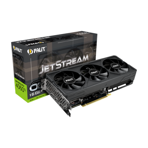 Видеокарта/ RTX4060Ti JETSTREAM 16GB GDDR6 128bit 3-DP HDMI