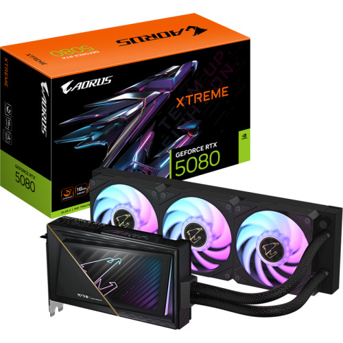 Видеокарта/ GV-N5080AORUSX W-16GD Видеокарта/ GV-N5080AORUSX W-16GD