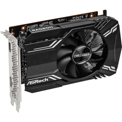 Видеокарта Asrock PCI-E 4.0 RX6400 CLI 4G AMD Radeon RX 6400 4Gb 64bit GDDR6 1923/16000 HDMIx1 DPx1 HDCP Ret [RX6400 CLI 4G]