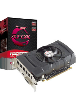 Видеокарта Afox RX550 4GB GDDR5 128bit DVI DP HDMI 1FAN RTL