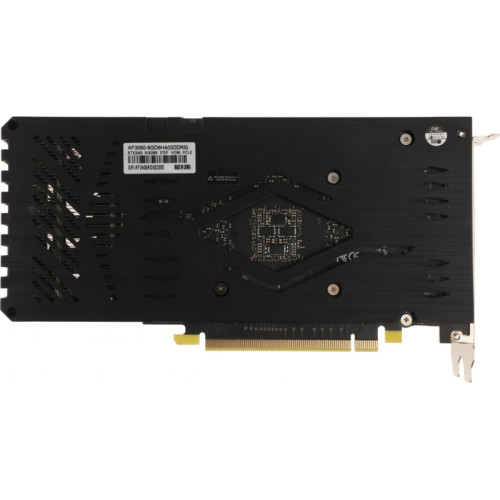 Видеокарта Afox PCI-E 4.0 AF3060-8GD6H4 NVIDIA GeForce RTX 3060 8Gb 128bit GDDR6 1320/15000 HDMIx1 DPx3 HDCP Ret [AF3060-8GD6H4]