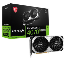 Видеокарта MSI PCIE16 RTX4070TI SUPER 16G RTX 4070 TI SUPER 16G VENTUS 2X OC