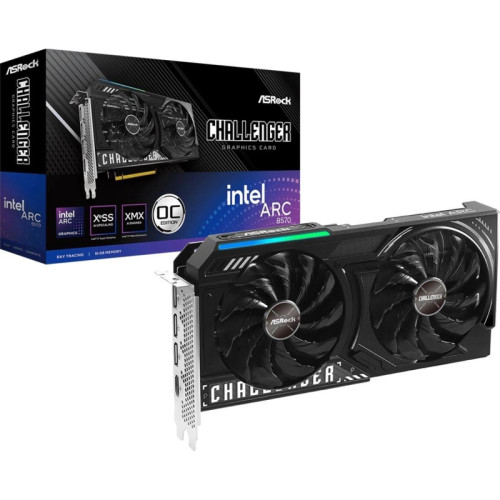 Видеокарта Asrock PCI-E B570 CL 10GO INTEL ARC B570 10Gb 160bit GDDR6 2600/19000 HDMIx1 DPx3 HDCP Ret Видеокарта Asrock PCI-E B570 CL 10GO INTEL ARC B570 10Gb 160bit GDDR6 2600/19000 HDMIx1 DPx3 HDCP Ret
