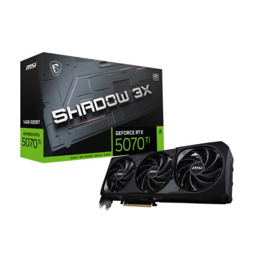GeForce RTX 5070 Ti 16G SHADOW 3X OC