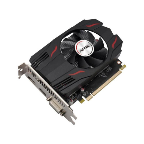 Видеокарта Afox RX550 4GB GDDR5 128bit DVI DP HDMI 1FAN RTL