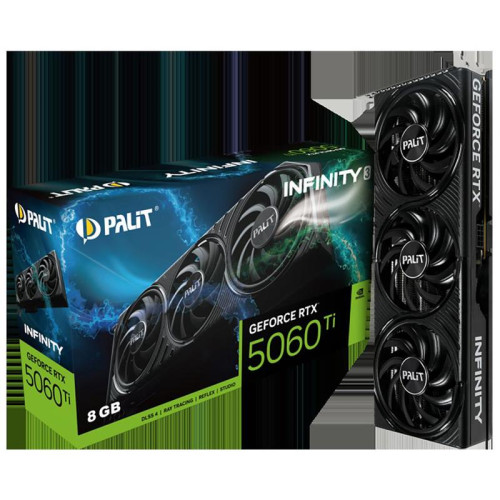 Видеокарта PCIE16 RTX5060TI 8GB PA-RTX5060Ti INFINITY 3 8GB PALIT