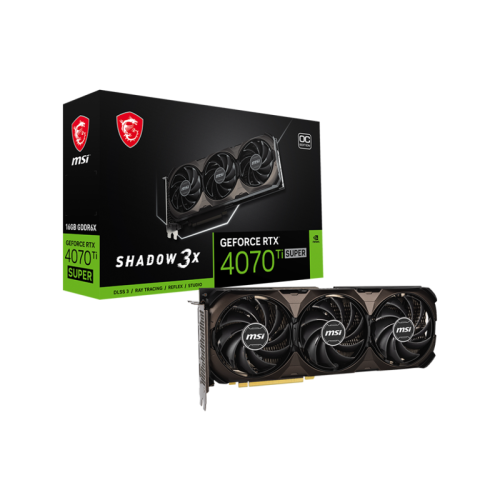 Видеокарта/ GeForce RTX 4070 Ti SUPER 16G SHADOW 3X OC