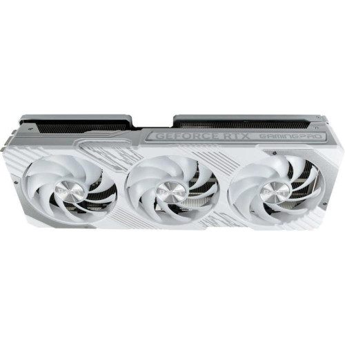 Видеокарта Palit PCI-E 4.0 RTX4070Ti SUPER GAMINGPRO WHITE OC NVIDIA GeForce RTX 4070TI Super 16Gb 256bit GDDR6X 2340/21000 HDMIx1 DPx3 HDCP Ret [NED47TST19T2-1043W]
