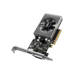 Видеокарта Palit PCI-E PA-GT1030 2GD4 NVIDIA GeForce GT 1030 2Gb 64bit DDR4 1151/2100 DVIx1 HDMIx1 HDCP Ret low profile [NEC103000646-1082F]