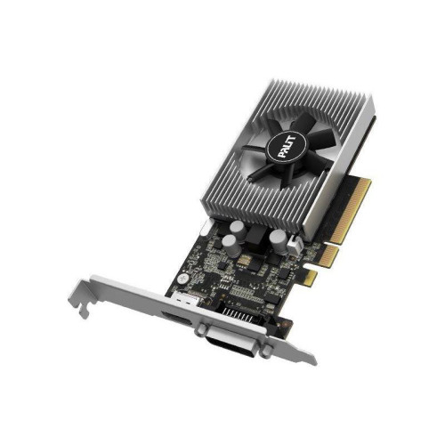 Видеокарта Palit PCI-E PA-GT1030 2GD4 NVIDIA GeForce GT 1030 2Gb 64bit DDR4 1151/2100 DVIx1 HDMIx1 HDCP Ret low profile [NEC103000646-1082F]