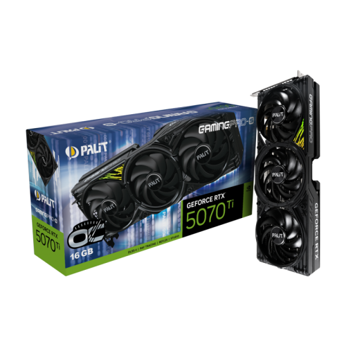 Видеокарта/ Palit GeForce RTX 5070 Ti GamingPro-S OC