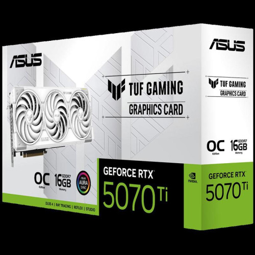 Видеокарта ASUS TUF-RTX5070TI-O16G-WHITE-GAMING