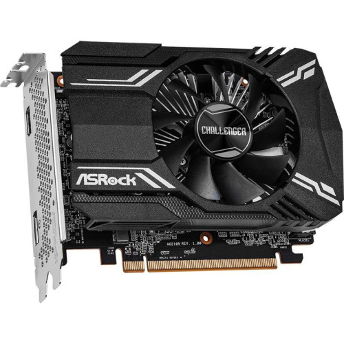 Видеокарта Asrock PCI-E 4.0 RX6400 CLI 4G AMD Radeon RX 6400 4Gb 64bit GDDR6 1923/16000 HDMIx1 DPx1 HDCP Ret [RX6400 CLI 4G]