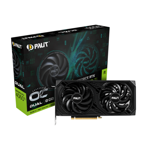 Видеокарта/ RTX4060TI 8GB PA-RTX4060TI DUAL OC 8GB