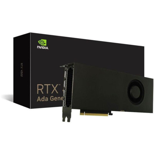 Видеокарта/ VGA NVIDIA RTX 4500 Ada Graphic Card - 24 GB GDDR6 - PCIe 4.0 x16 - 2x Slot - Bulk Видеокарта/ VGA NVIDIA RTX 4500 Ada Graphic Card - 24 GB GDDR6 - PCIe 4.0 x16 - 2x Slot - Bulk