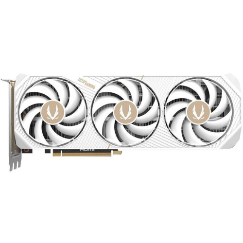 Видеокарта Zotac RTX5070Ti SOLID CORE OC WHITE ED 16GB GDD7 256bit 3xDP HDMI 3FAN PREMIUM PACK