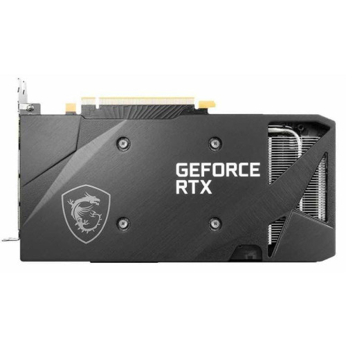 Видеокарта MSI PCI-E 4.0 RTX 3060 VENTUS 2X 12G NVIDIA GeForce RTX 3060 12Gb 192bit GDDR6 1680/15000 HDMIx1 DPx3 HDCP Ret [RTX 3060 VENTUS 2X 12G]