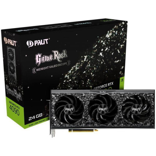 Видеокарта Palit PCI-E 4.0 PA-RTX4090 GAMEROCK NVIDIA GeForce RTX 4090 24Gb 384bit GDDR6X 2235/21000 HDMIx1 DPx3 HDCP Ret [NED4090019SB-1020G]